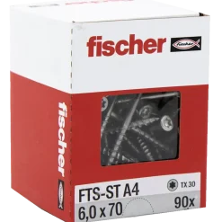 Fischer FTS-ST terrasseskrue 5,0x70 A4 TX20 110 stk