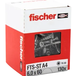 Fischer FTS-ST terrasseskrue 5,0x70 A4 TX20 110 stk