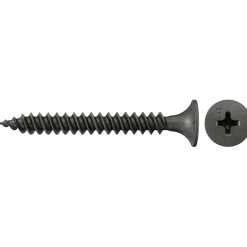 Fischer gipsskruer alm til stål FSN-TPD 3,5x25 mm sort løse 1000 stk.
