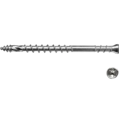 Fischer HiddenFast ZT A4 terrasseskrue 4,3x60 1500 stk