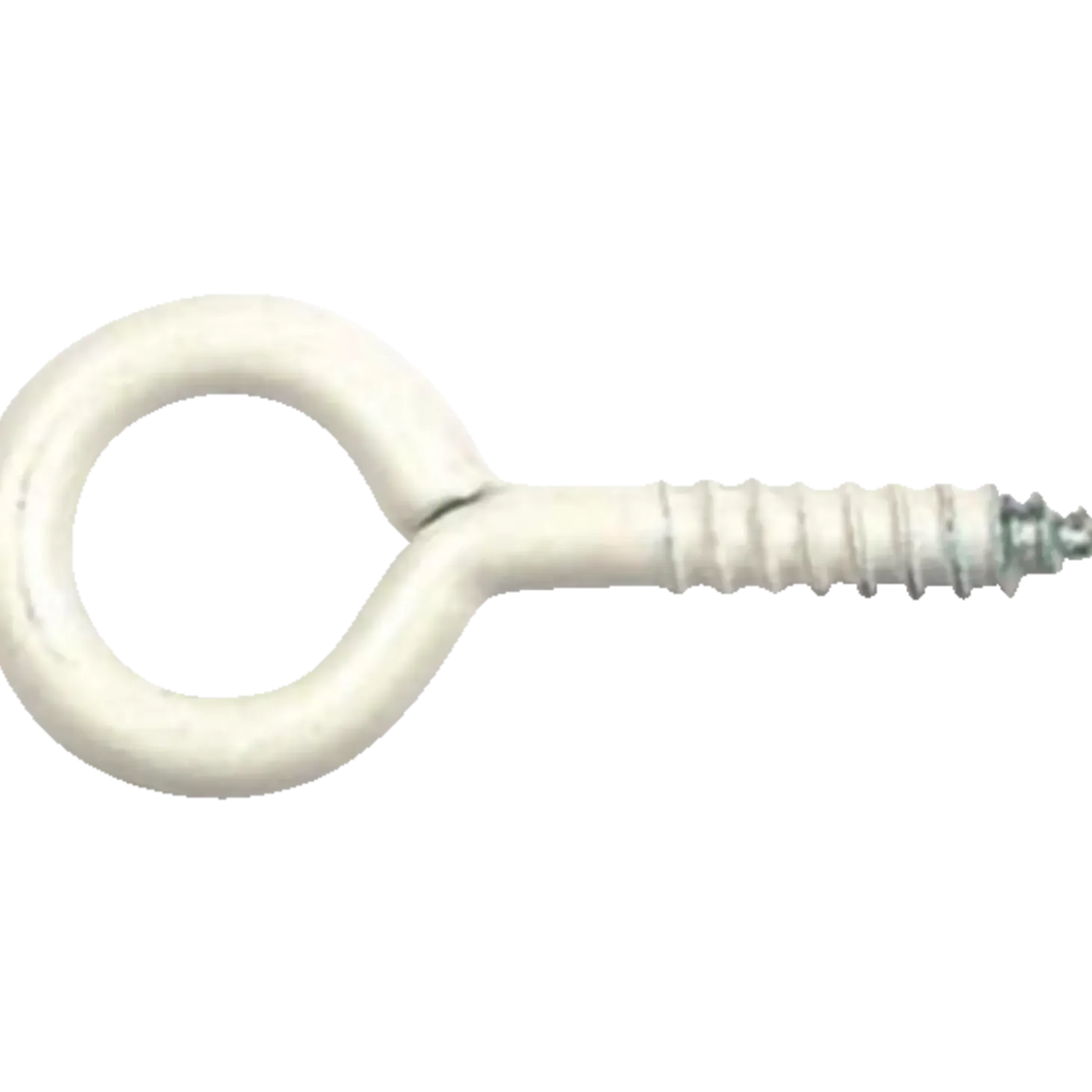 fischer øjnskruekrog 3,8x30 mm hvid 6 stk.