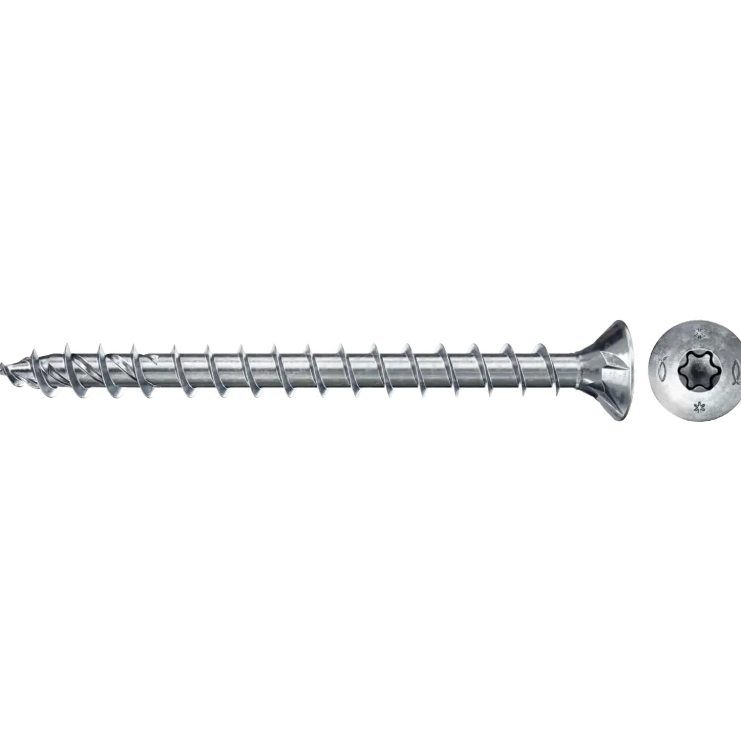 Fischer PowerFast II CTF spånskrue UH 4,5x50 BC 15 stk