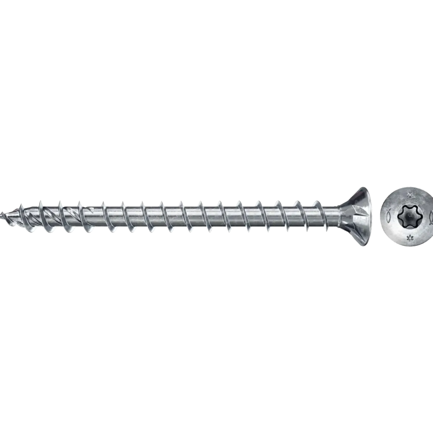 Fischer PowerFast II CTF spånskrue UH 3,5x25 BZ 30 stk