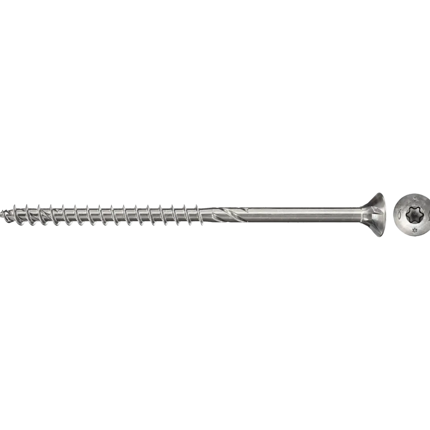 Fischer PowerFast II CTF spånskrue 5,0x60 mm BZ 10 stk