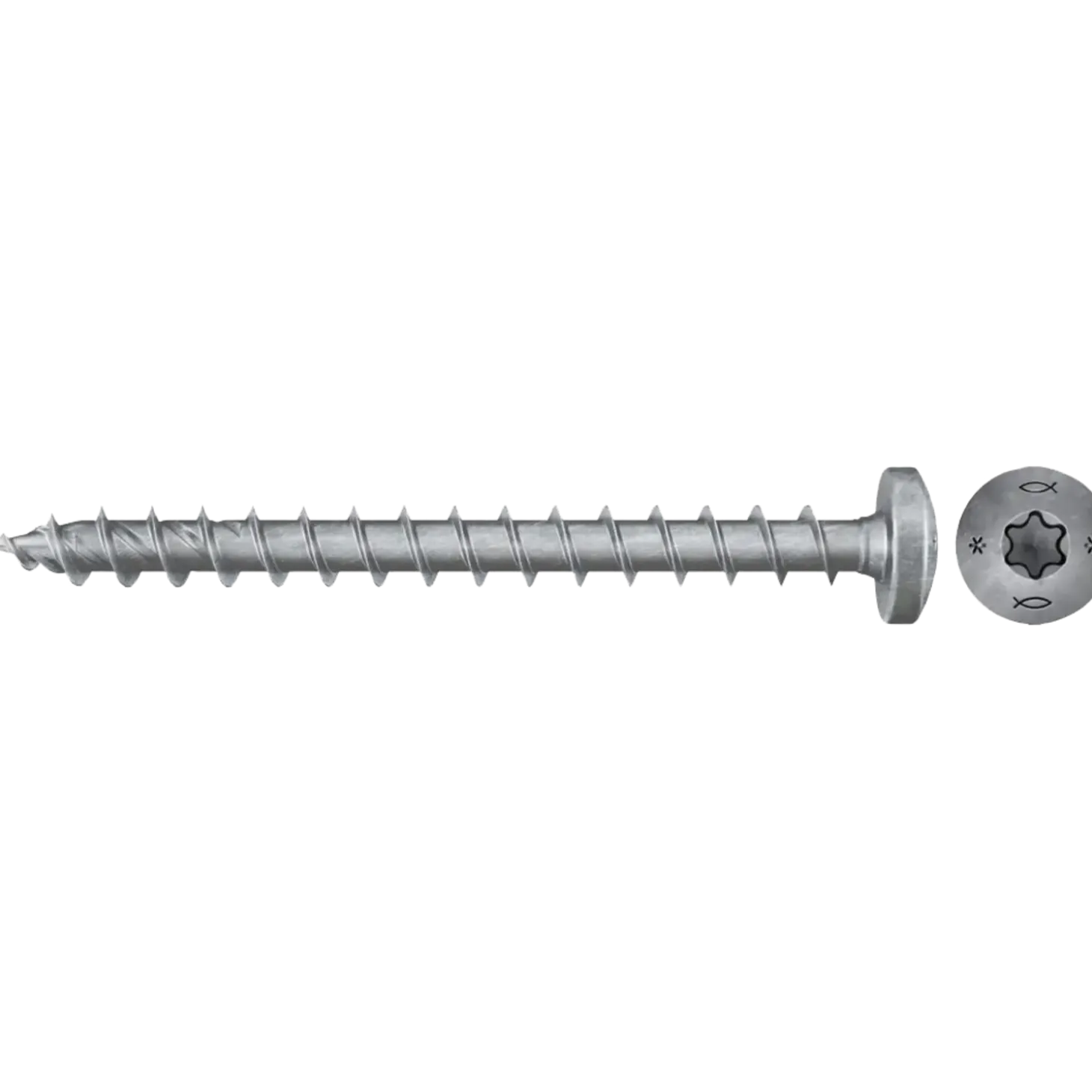 Fischer PowerFast II PTF spånskrue PH 5,0x20 BZ 200 stk