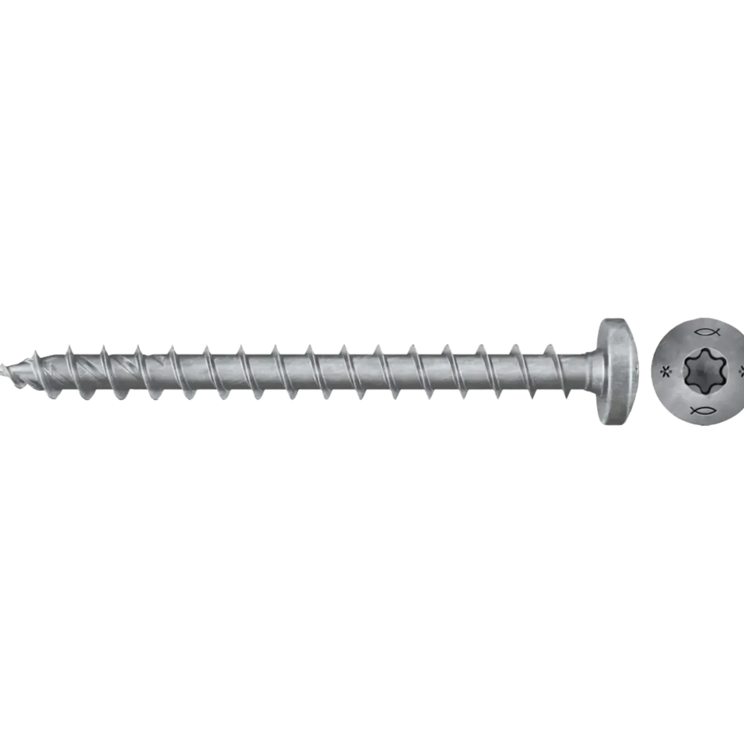 Fischer PowerFast II PTF spånskrue PH 5,0x20 BZ 200 stk
