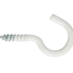 fischer skruekrog 4,4x50 mm hvid 4 stk.
