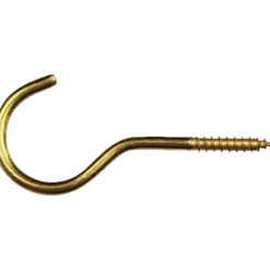 fischer skruekrog 3,0x40 mm messing 4 stk.