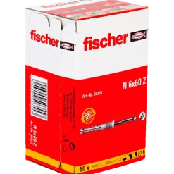 Fischer sømdyvel 6x60/30 N-S 50 stk