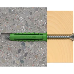 Fischer SX Green dyvel m/krave 8x40 mm 90 stk