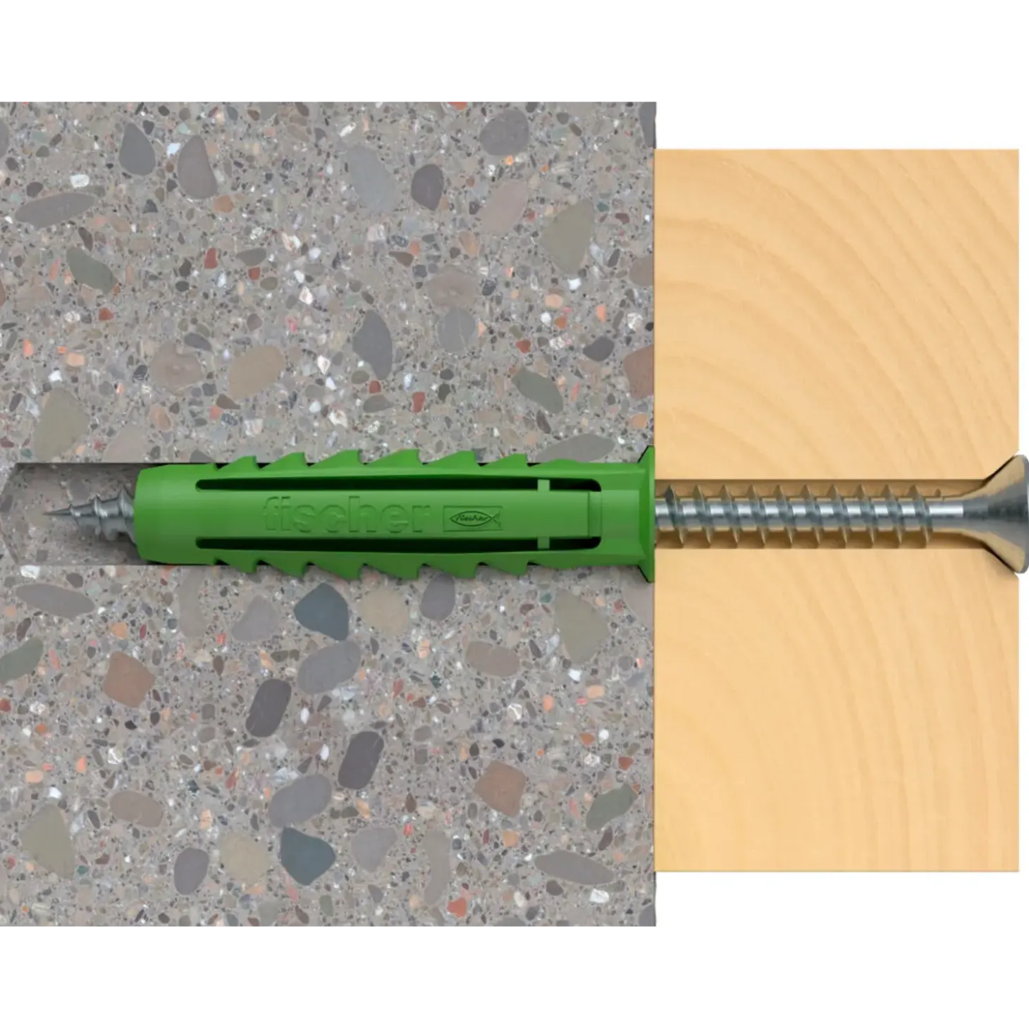 Fischer SX Green dyvel m/krave 8x40 mm 90 stk