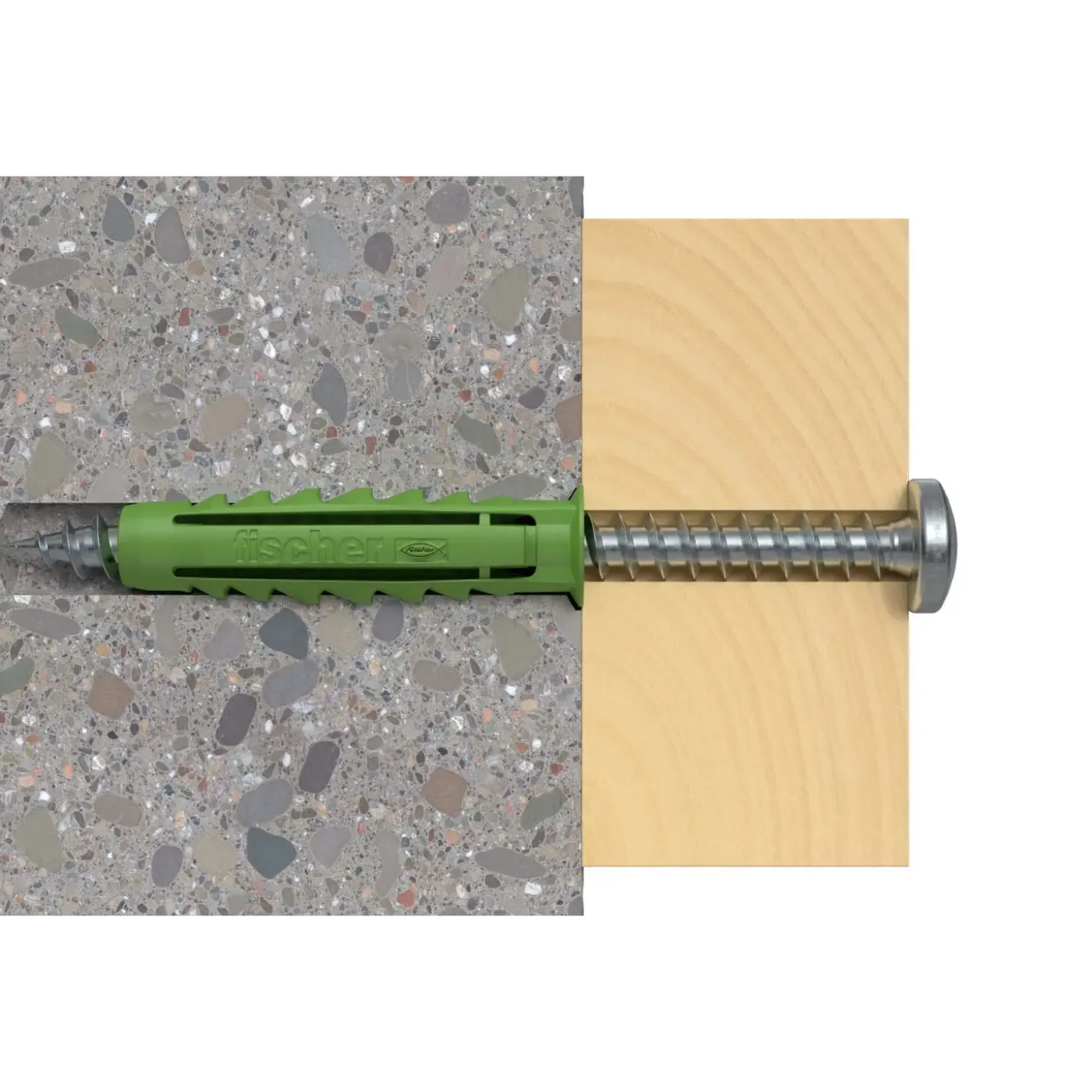 Fischer SX Green dyvel m/krave 8x40 mm 90 stk