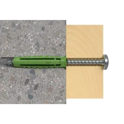 Fischer SX Green dyvel m/krave 12x60 mm 20 stk