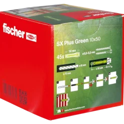 fischer SX Plus Green ekspansionsplug 5x25 mm 90 stk.
