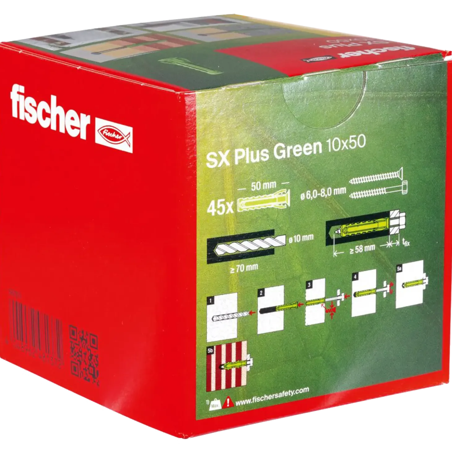 fischer SX Plus Green ekspansionsplug 5x25 mm 90 stk.