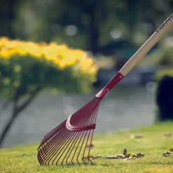 Fiskars Classic løvrive 22 runde tænder - 198 cm