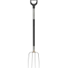 Fiskars ergonomisk kompostgreb grå