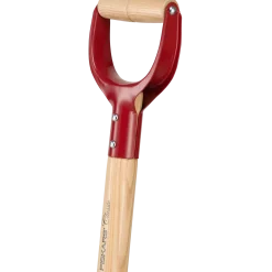 Fiskars smade med afrundet blad, lang skaft
