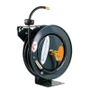 Flowconcept automatisk slangetromle 3/8" x 10 m grå polymerslange