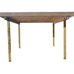 Frode carport 320x374 cm - UDEN TAG