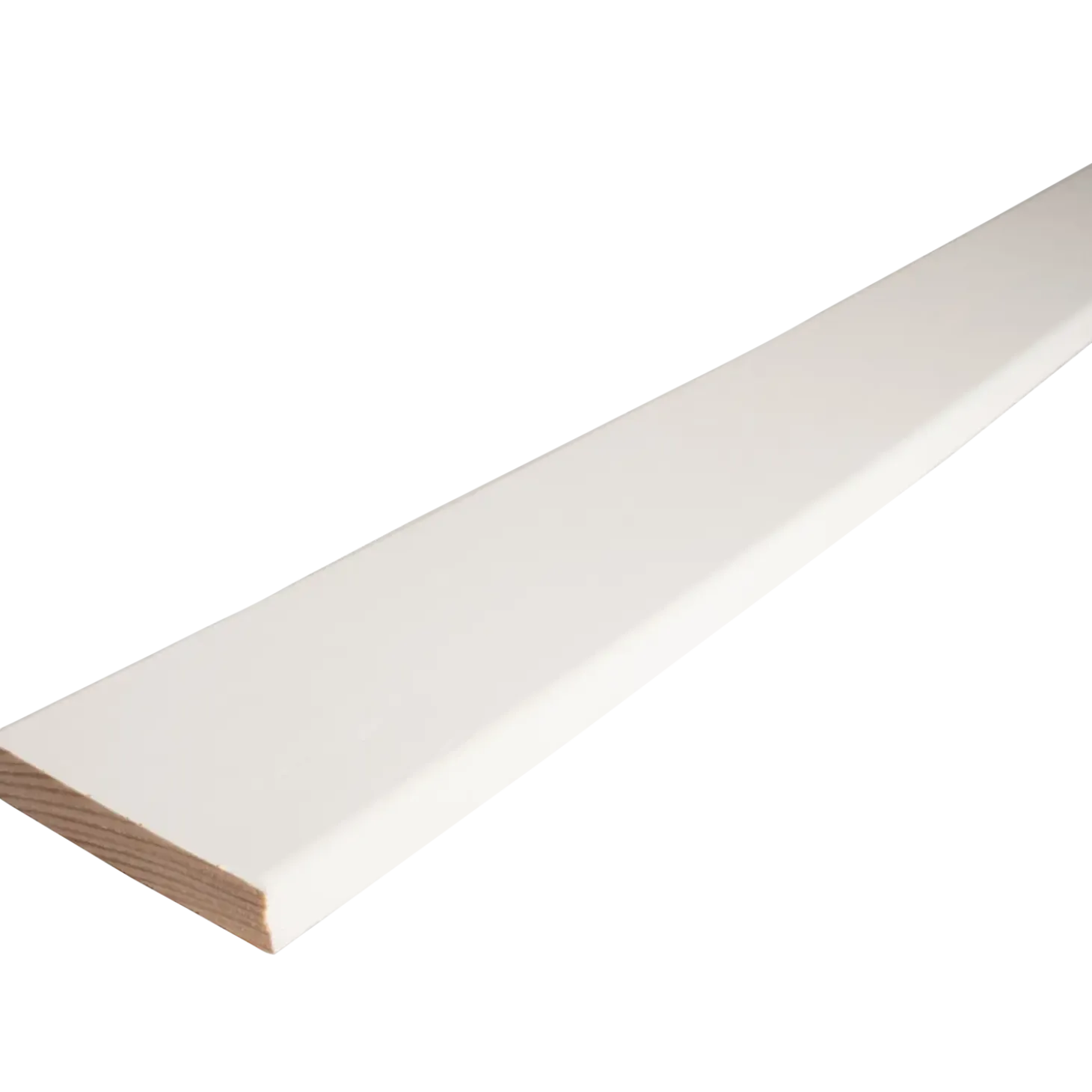 FT Forkantliste fyr /2Rk L272 hvid ral 9x43x3000 mm