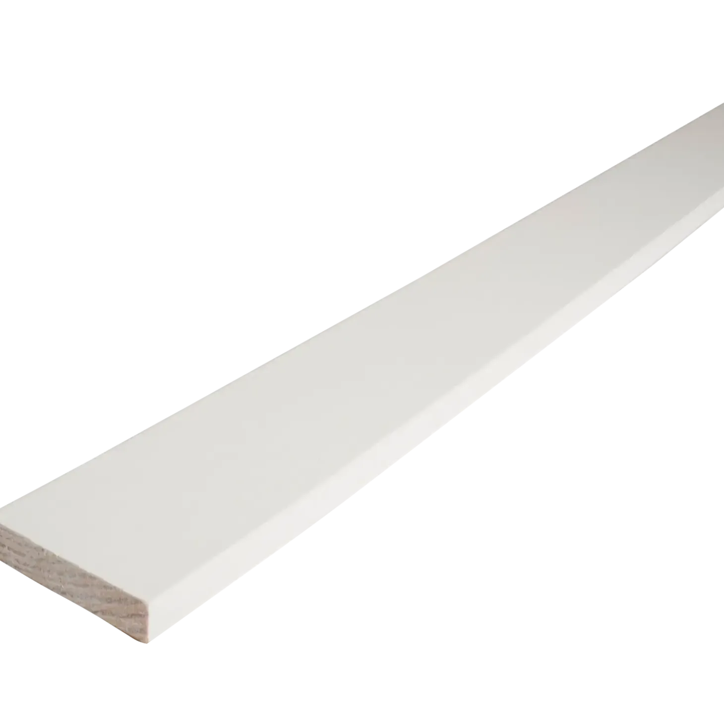 FT Forkantliste fyr /1Rk L236 hvid ral 9x55x3000 mm