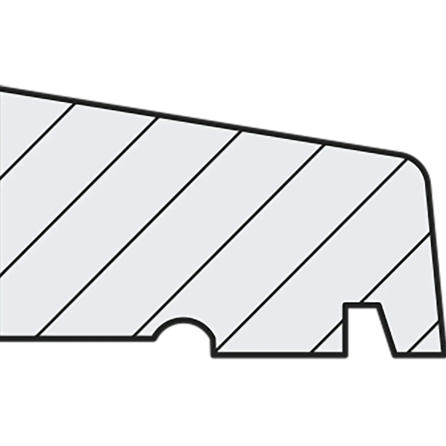 FT Glasliste fyr L708 16x27x2700 mm