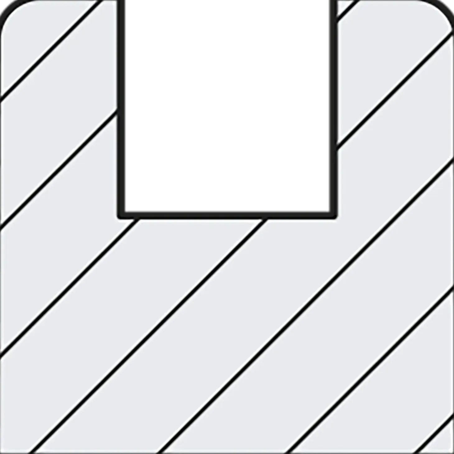 FT Notliste fyr 9mm L740 21x21x2700 mm