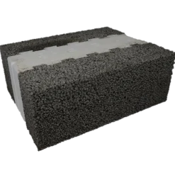 Gammelrand lecatermblok 49x19x33 cm