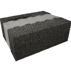 Gammelrand lecatermblok 49x19x35 cm