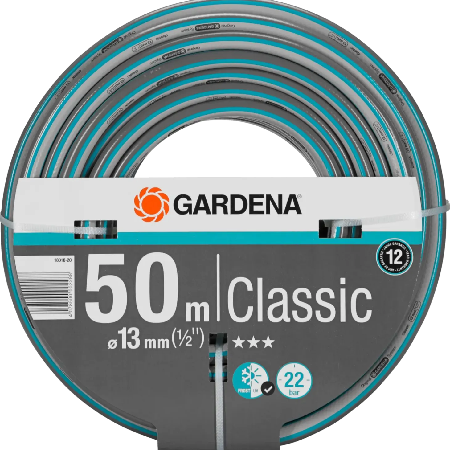 Gardena Classic slange 1/2" 50 m 18010