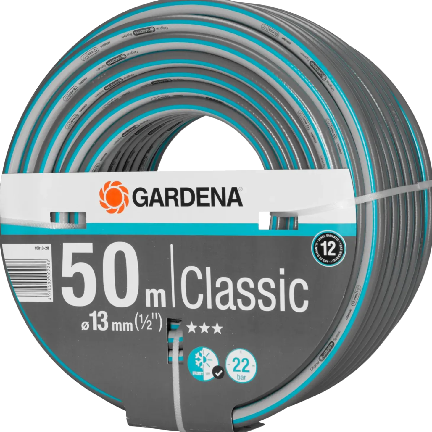 Gardena Classic slange 1/2" 50 m 18010