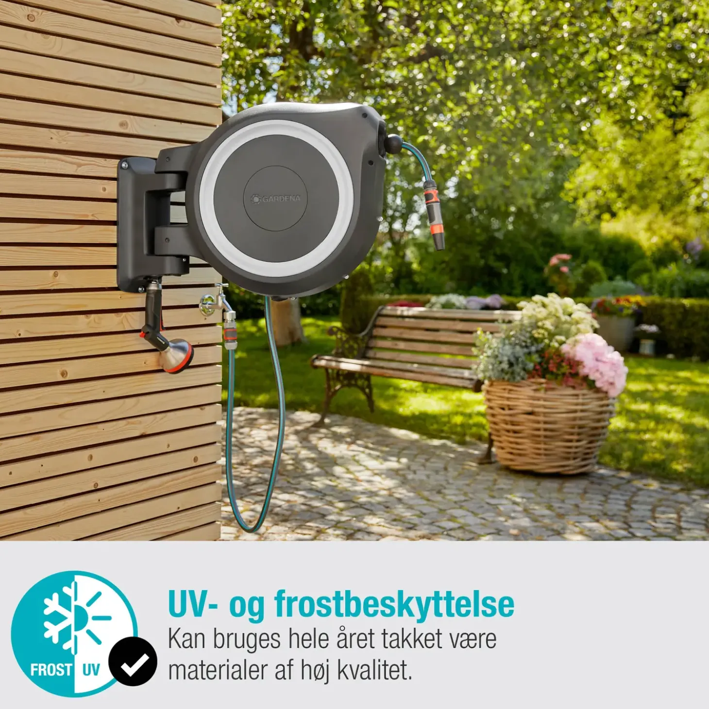 Gardena RollUp XL 35 vægslangeboks m/35 m slange