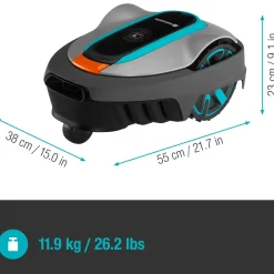 Gardena Sileno City 500m² LONA robotplæneklipper