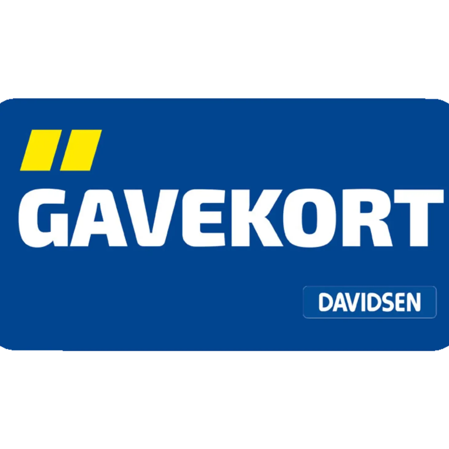 Gavekort på DKK 1000,- til DAVIDSEN