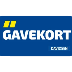 Gavekort på DKK 3000,- til DAVIDSEN