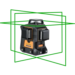 GeoFennel GEO6X SP grøn multilinje-laser kit
