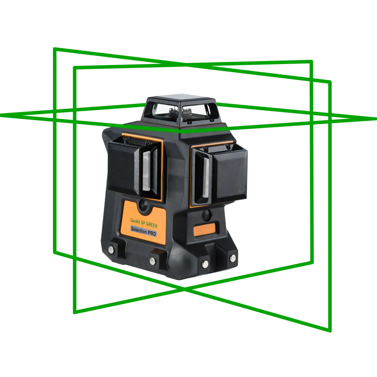GeoFennel GEO6X SP grøn multilinje-laser kit