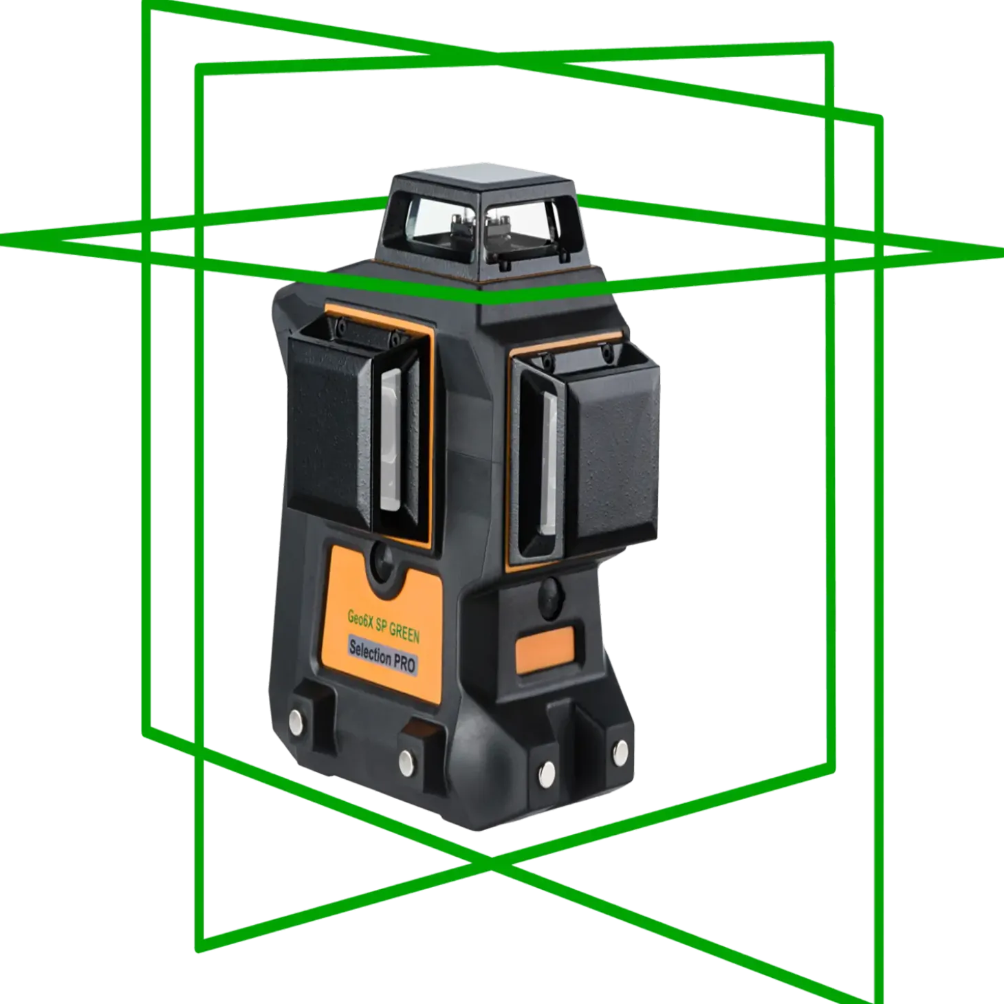 GeoFennel GEO6X SP grøn multilinje-laser kit