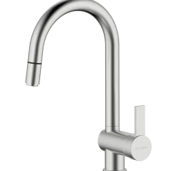 GEYSER® Max Flex køkkenarmatur stål look
