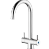 GEYSER® Twin køkkenarmatur krom