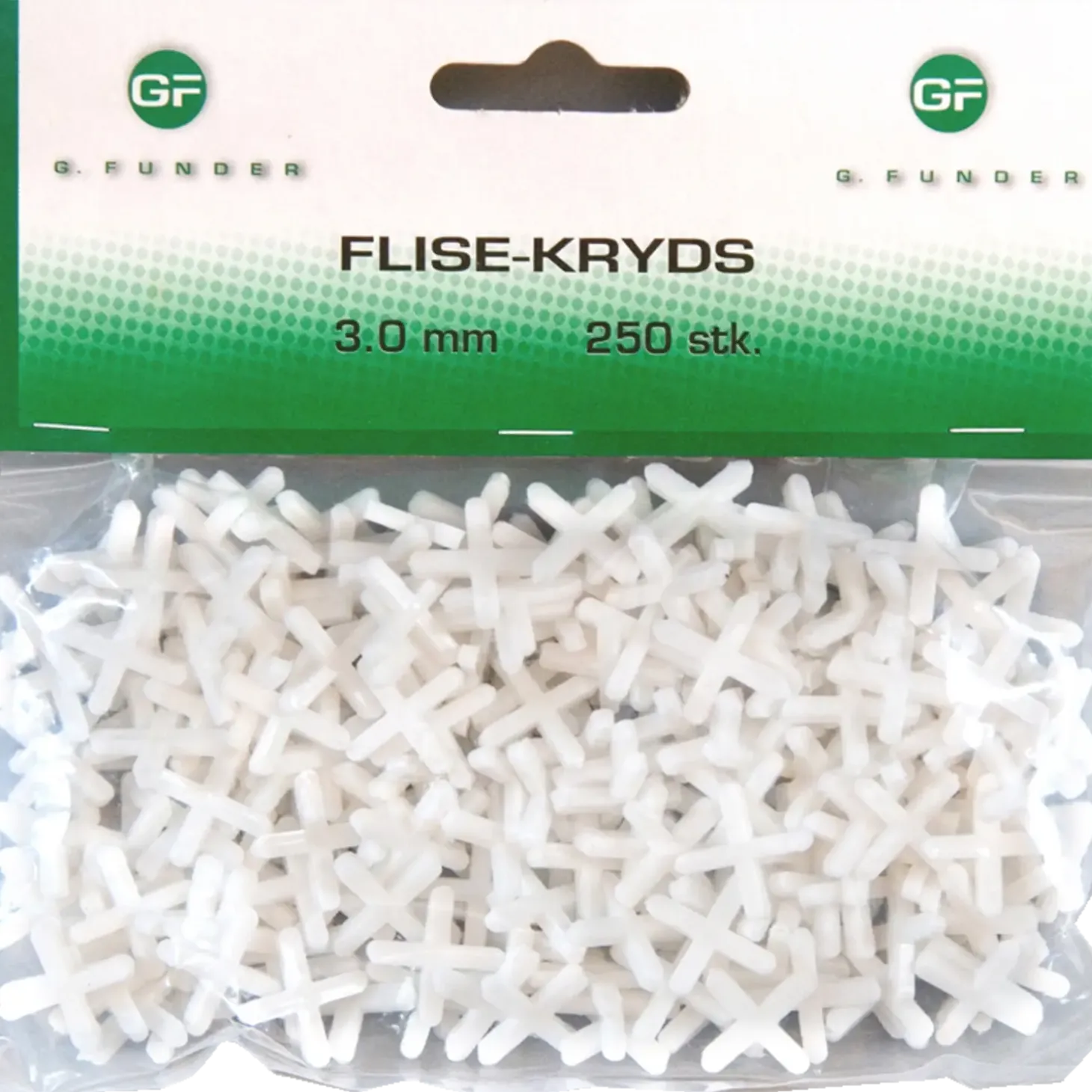 GF flisekryds 3 mm 250 stk