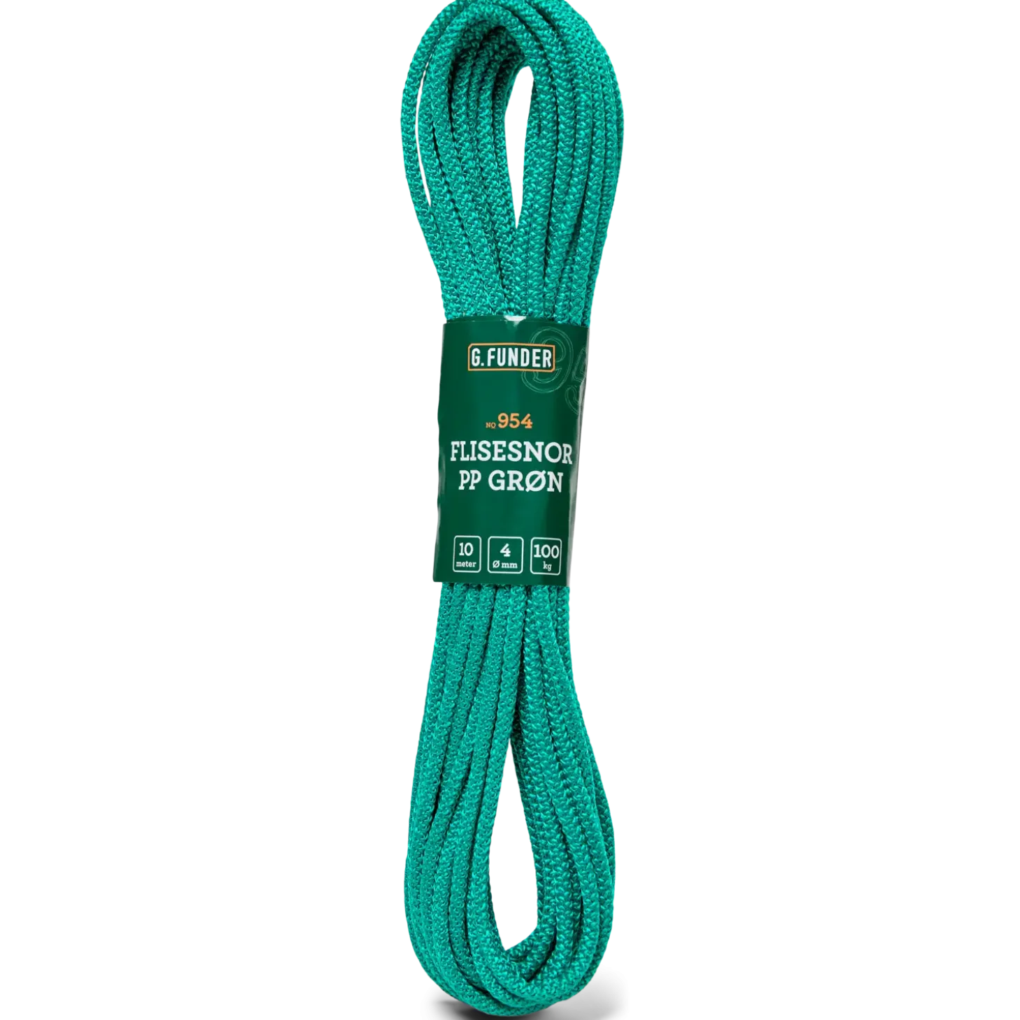 GF flisesnor 4 mm x 10 m grøn