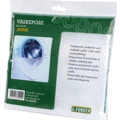GF vaskepose m/lynlås 35x45 cm