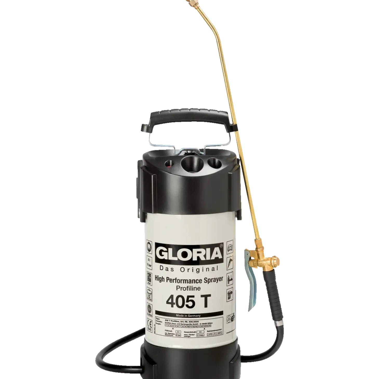 Gloria 405 højtryksprøjte, 5 liter