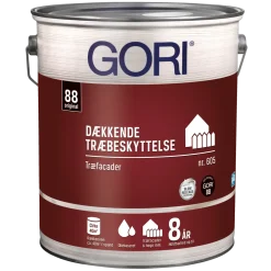 GORI 605 dækkende træbeskyttelse grøn umbra 5 L