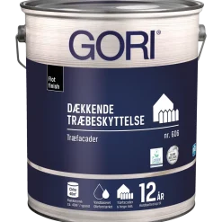 GORI 606 dækkende træbeskyttelse grøn umbra 5 L
