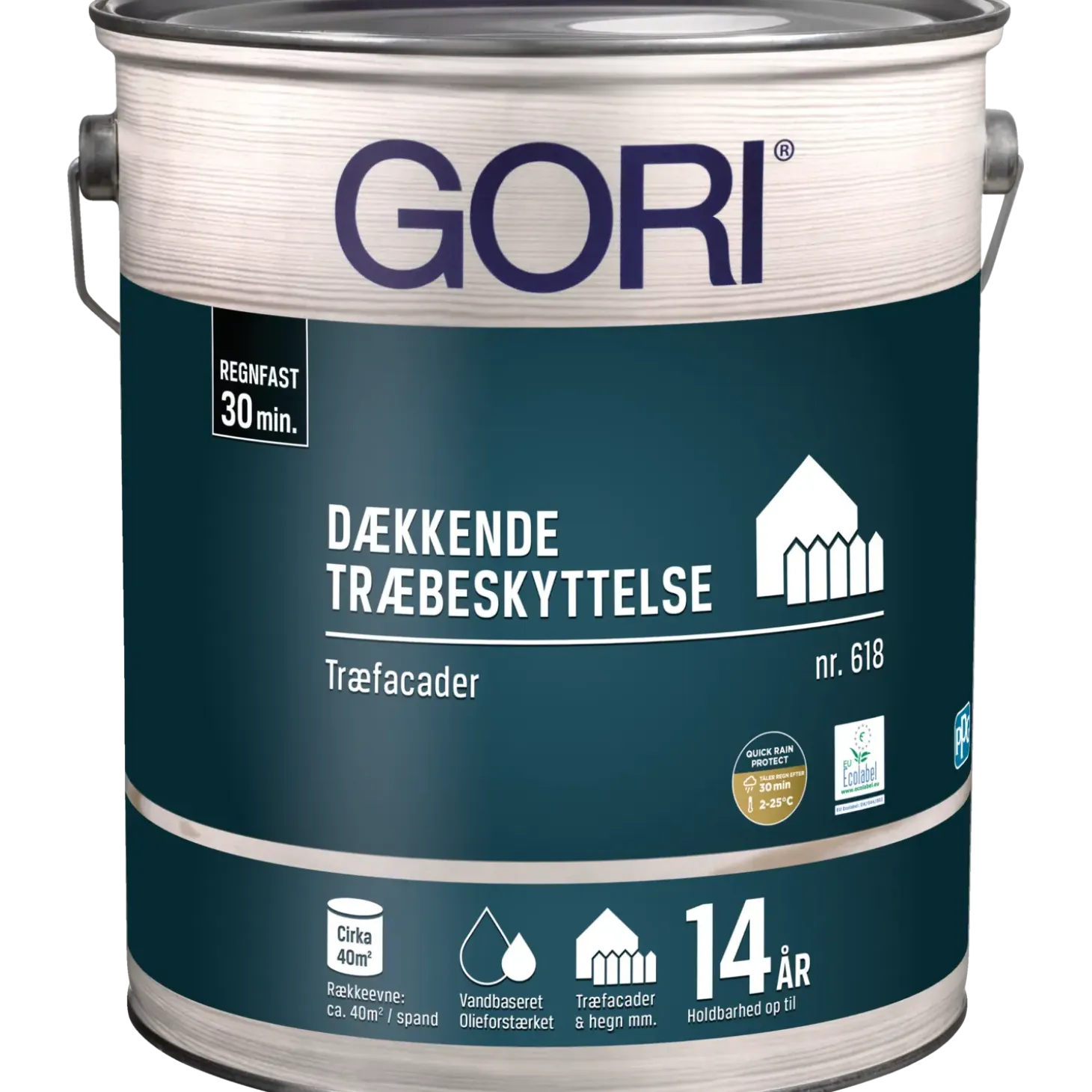Gori 618 dækkende træbeskyttelse kridt 5 L