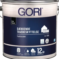GORI 606 dækkende træbeskyttelse kridt 0,75 L