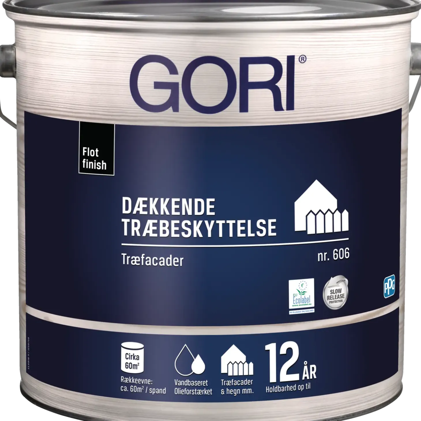 GORI 606 dækkende træbeskyttelse kridt 0,75 L
